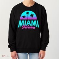 Miami Florida Sunset Women's Sweatshirt thumb 0