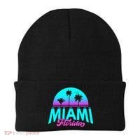 Miami Florida Sunset Beanie thumb 0