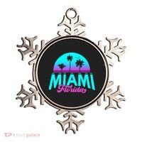 Miami Florida Sunset Ornament thumb 0