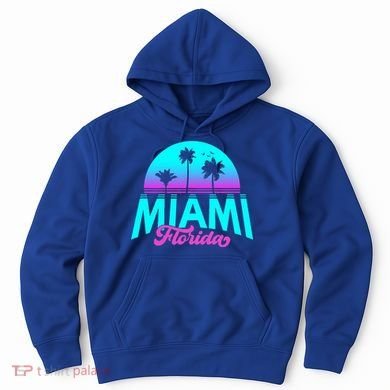 Miami Florida Sunset Hoodie