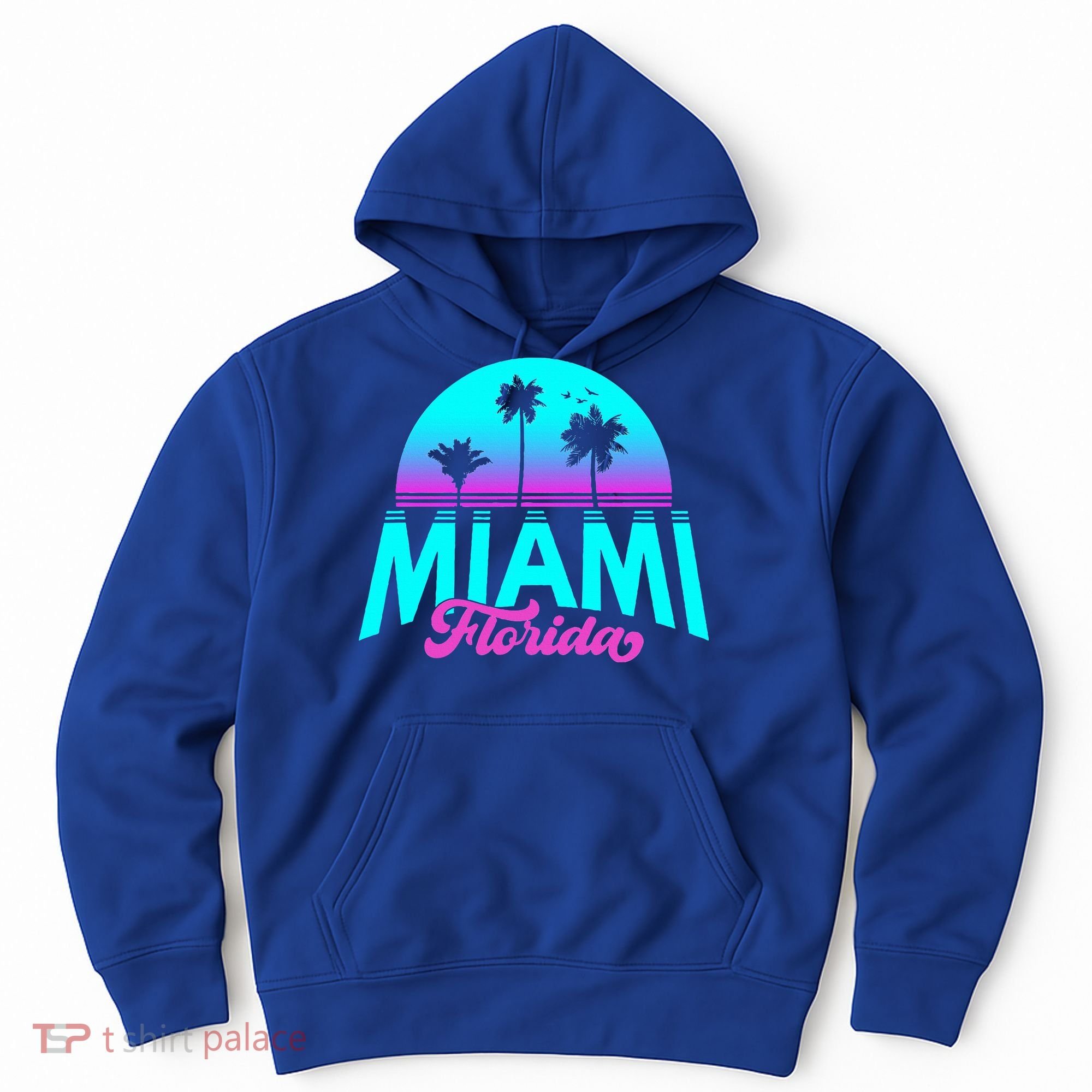 Miami Florida Sunset Hoodie