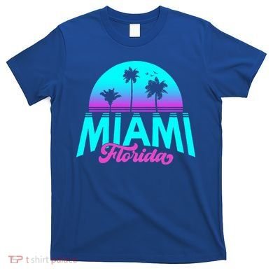 Miami Florida Sunset T-Shirt