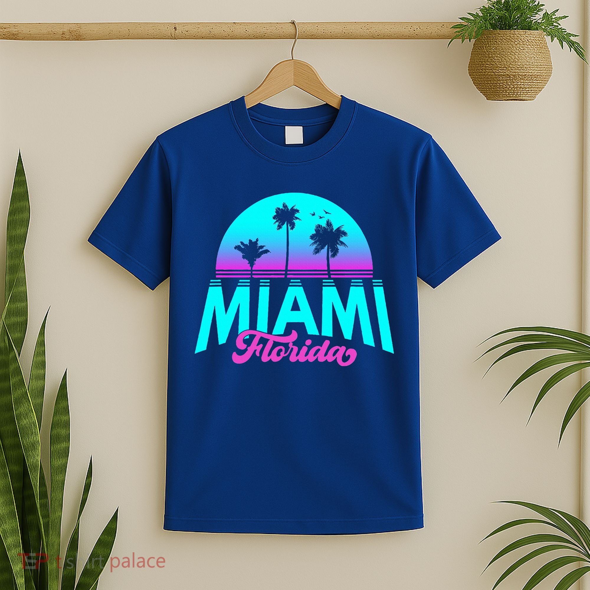 Miami Florida Sunset T-Shirt