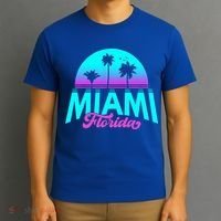 Miami Florida Sunset T-Shirt thumb 3