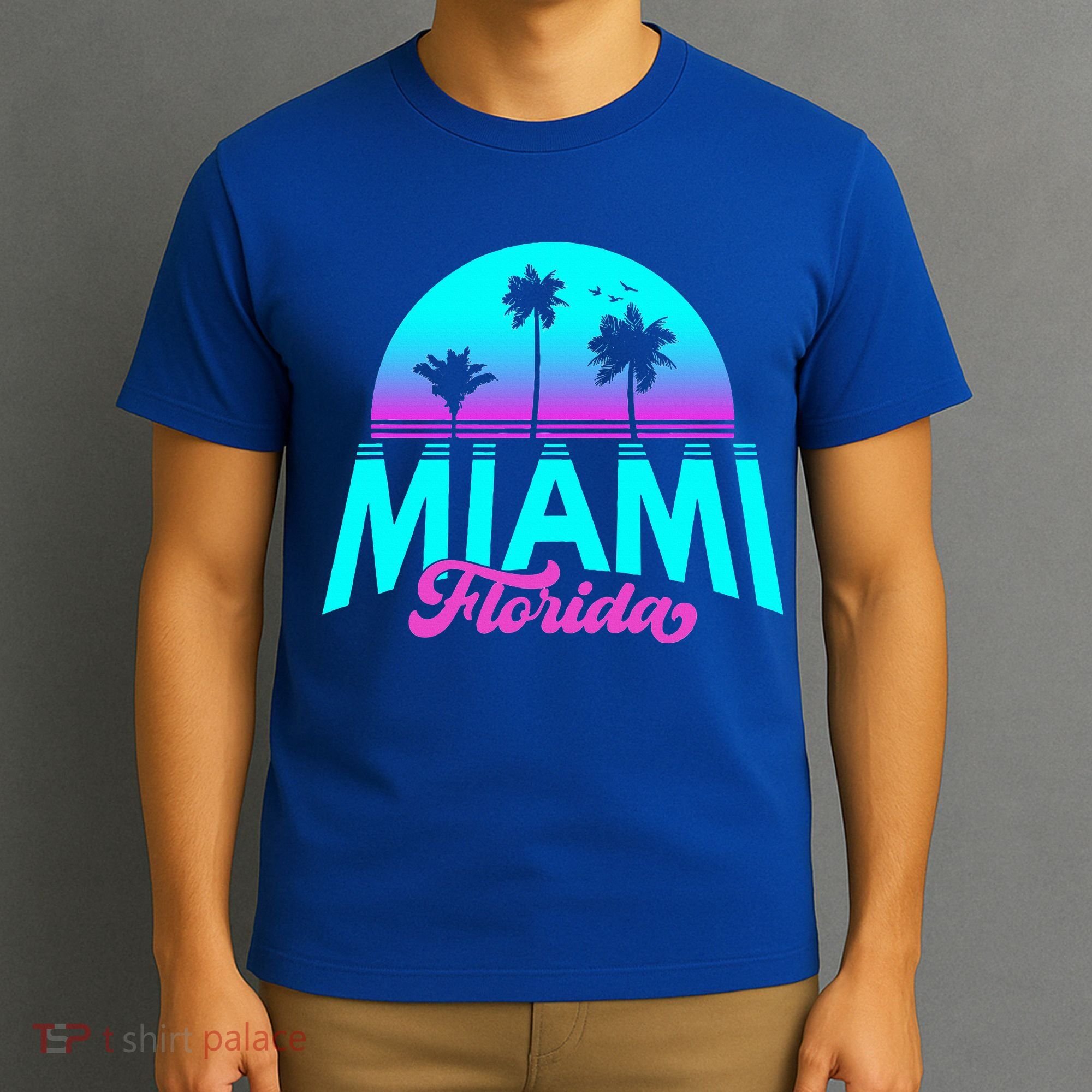 Miami Florida Sunset T-Shirt