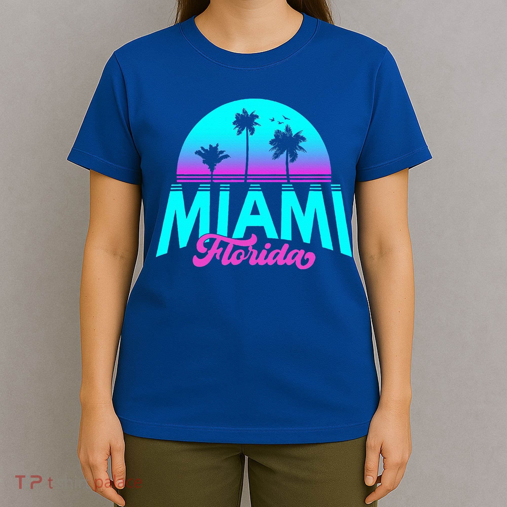 Miami Florida Sunset T-Shirt