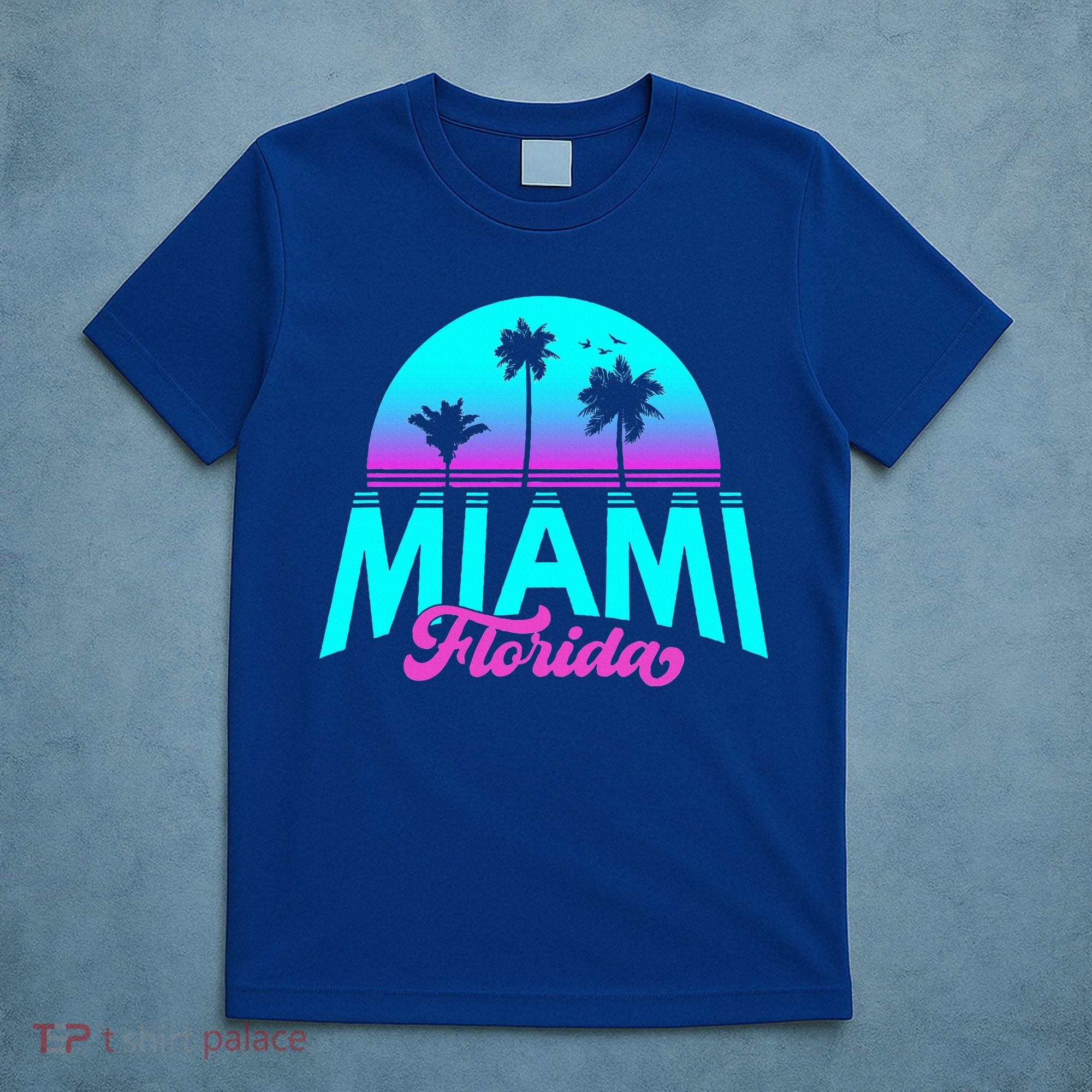 Miami Florida Sunset T-Shirt