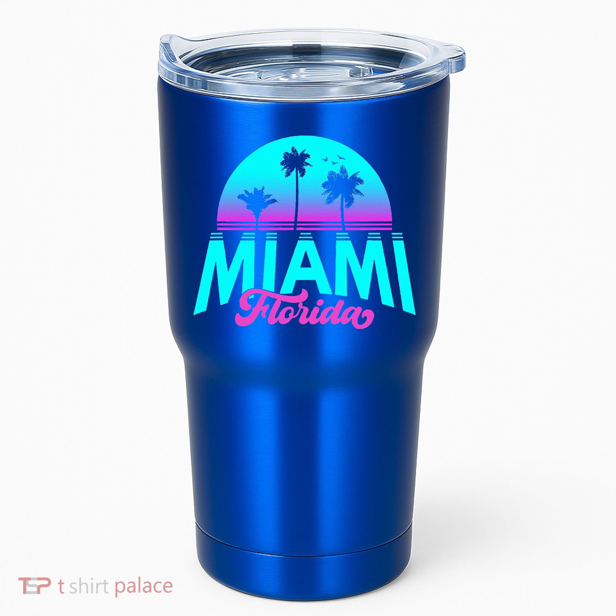 Miami Florida Sunset Tumbler