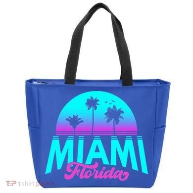 Miami Florida Sunset Tote Bag