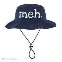 Meh Funny Sarcastic Bucket Hat thumb 0