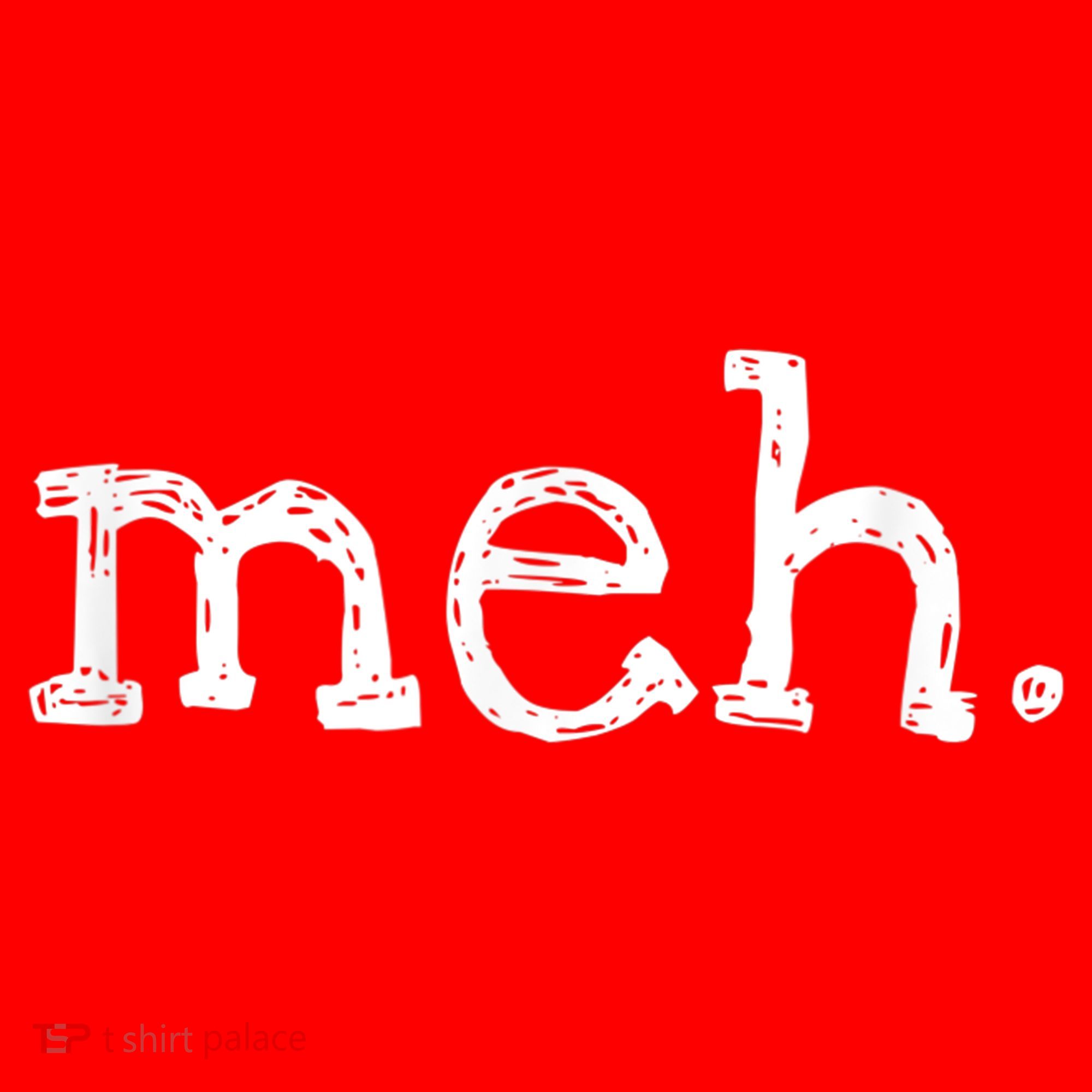 Meh Funny Sarcastic Santa Hat
