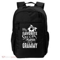 My Favorite Soccer Player Calls Me Grammy Backpack thumb 0