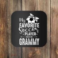 My Favorite Soccer Player Calls Me Grammy Coaster thumb 0