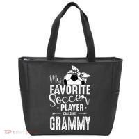 My Favorite Soccer Player Calls Me Grammy Tote Bag thumb 0