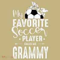 My Favorite Soccer Player Calls Me Grammy Sweatshirt thumb 2