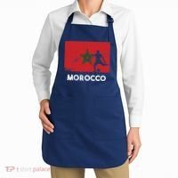 Morocco Flag Soccer Football Jersey Morocco Fan Apron thumb 2
