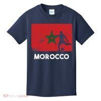 Morocco Flag Soccer Football Jersey Morocco Fan Kids T-Shirt thumb 0