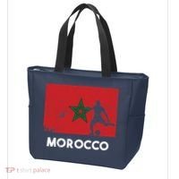 Morocco Flag Soccer Football Jersey Morocco Fan Tote Bag thumb 3