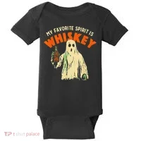 My Favorite Spirit Is Whiskey Gift Baby Bodysuit thumb 0