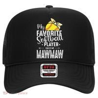 My Favorite Softball Player Calls Me Mawmaw Hat thumb 0