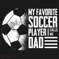 My Favorite Soccer Player Calls Me Dad Funny Soccer Great Gift Backpack thumb 2
