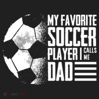 My Favorite Soccer Player Calls Me Dad Funny Soccer Great Gift Hat thumb 2