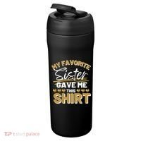 My Favorite Sister Gave Me This Cute Gift 24oz Duet Stainless Steel Tumbler thumb 3