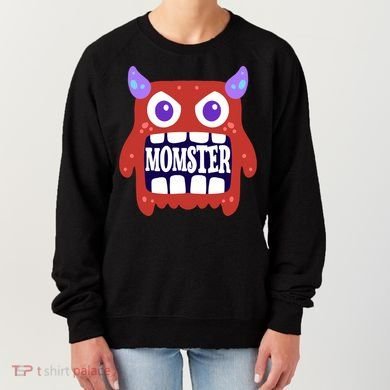 Momster Funny Spooky Halloween Women's Sweatshirt
