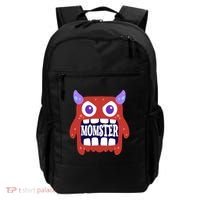 Momster Funny Spooky Halloween Backpack thumb 0