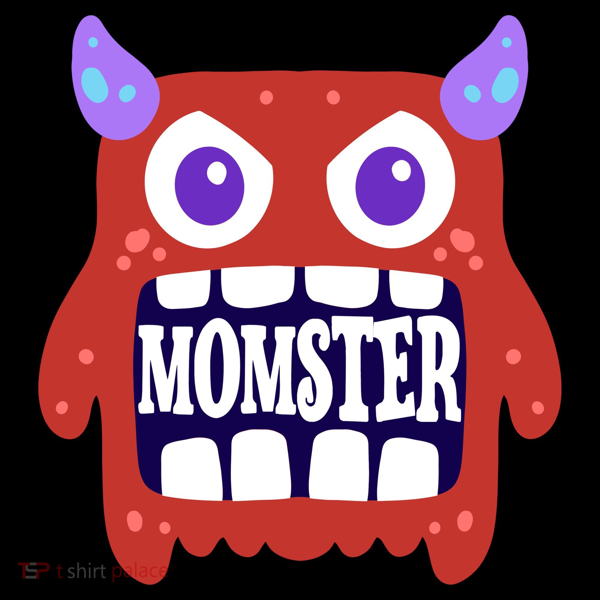 Momster Funny Spooky Halloween Coaster