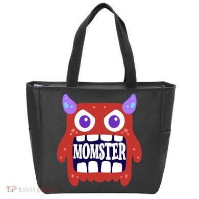 Momster Funny Spooky Halloween Tote Bag