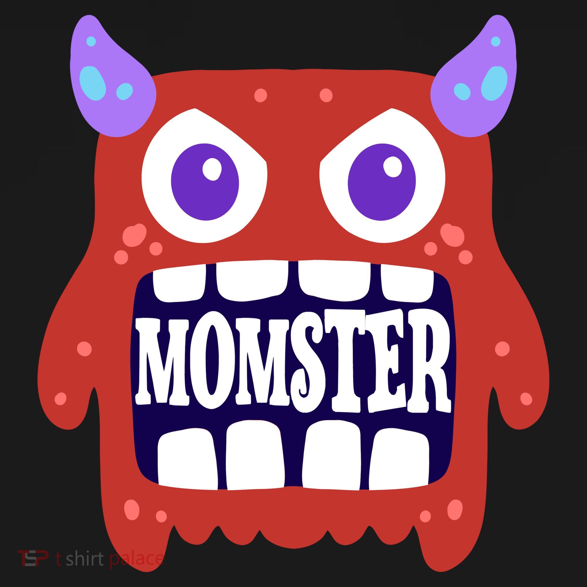 Momster Funny Spooky Halloween Tote Bag