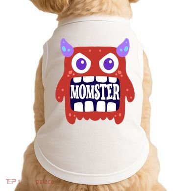 Momster Funny Spooky Halloween Doggie Tank