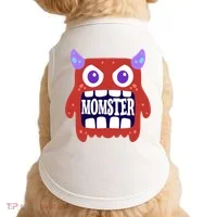 Momster Funny Spooky Halloween Doggie Tank thumb 0