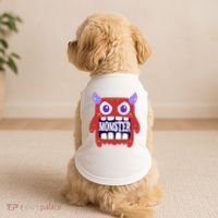 Momster Funny Spooky Halloween Doggie Tank thumb 2