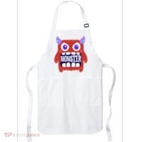 Momster Funny Spooky Halloween Apron thumb 0