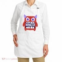 Momster Funny Spooky Halloween Apron thumb 2