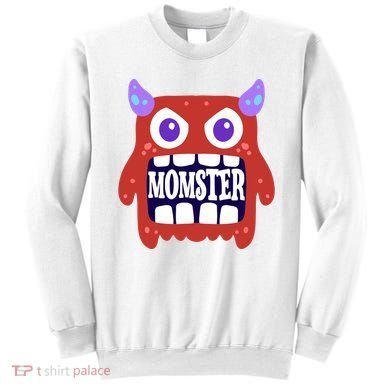 Momster Funny Spooky Halloween Sweatshirt