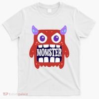 Momster Funny Spooky Halloween T-Shirt thumb 0