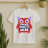 Momster Funny Spooky Halloween T-Shirt thumb 2