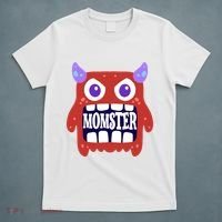 Momster Funny Spooky Halloween T-Shirt thumb 5