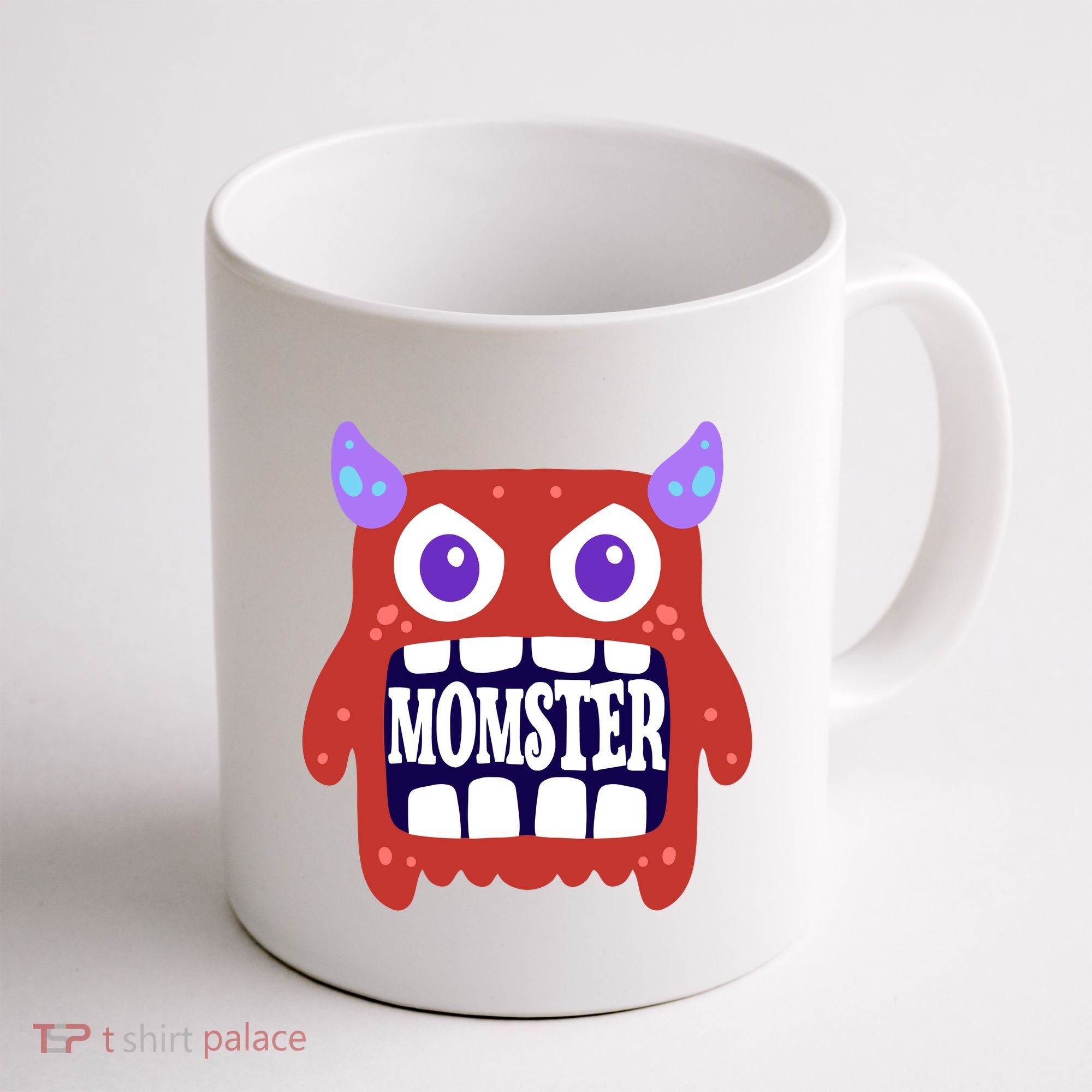 Momster Funny Spooky Halloween Coffee Mug