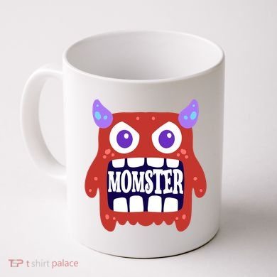 Momster Funny Spooky Halloween Coffee Mug
