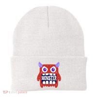 Momster Funny Spooky Halloween Beanie thumb 0