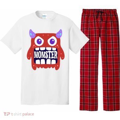 Momster Funny Spooky Halloween Pajama Set