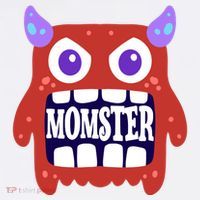 Momster Funny Spooky Halloween Women's Hoodie thumb 2