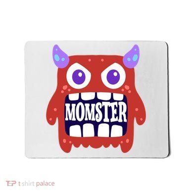 Momster Funny Spooky Halloween Mousepad