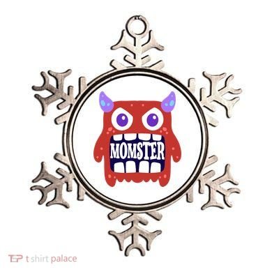 Momster Funny Spooky Halloween Ornament