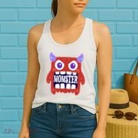 Momster Funny Spooky Halloween Women's Tank Top thumb 2
