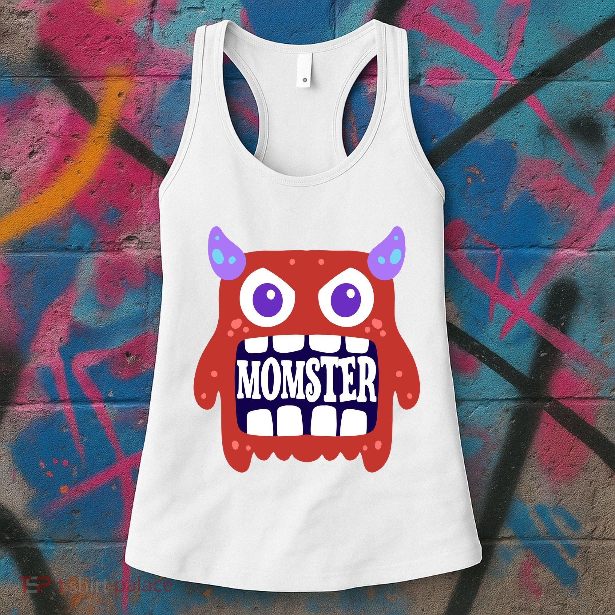 Momster Funny Spooky Halloween Women's Tank Top